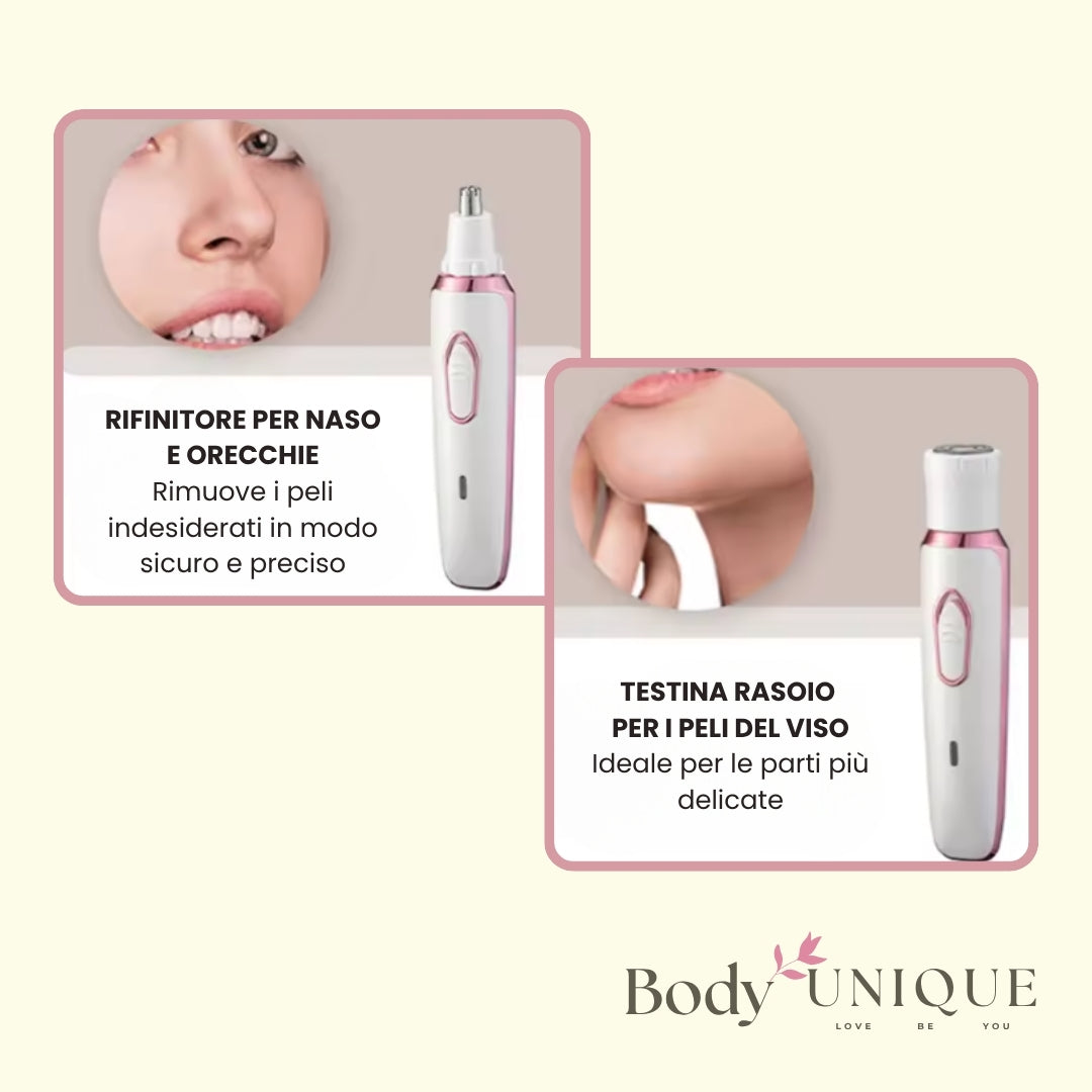 Rasoio 4 in 1 Multifunzione ™️– Depilazione Completa