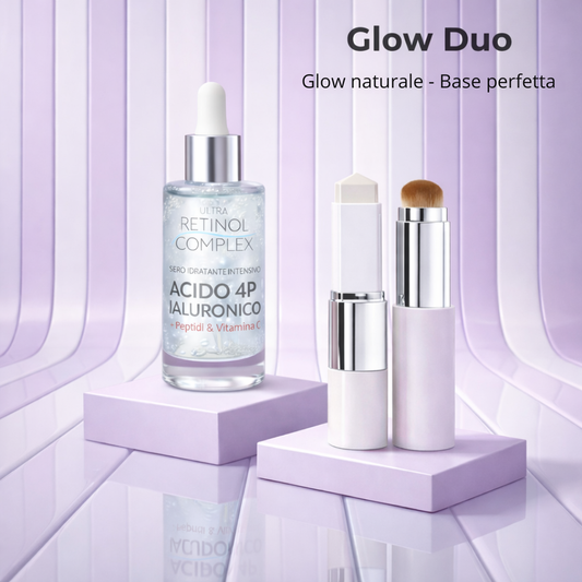 Glow Duo – Siero Booster  + Fondotinta Adaptive ColorMatch™